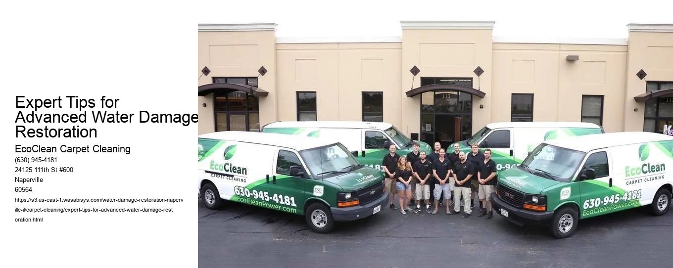 Expert Tips for Advanced Water Damage Restoration
