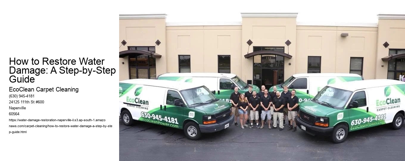 How to Restore Water Damage: A Step-by-Step Guide